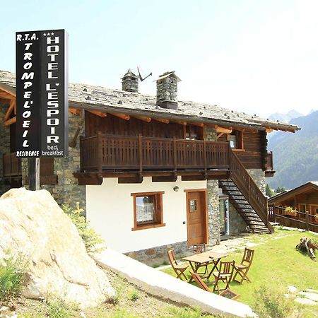 Residence Trompe-L'oeil Champoluc Exterior foto